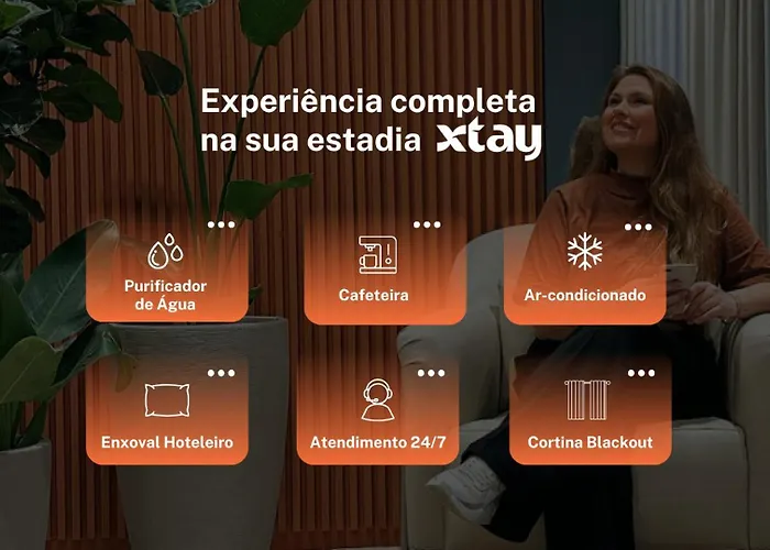 Xtay Privilege Botafogo - Apartamentos a 6min da praia e próximo a Copacabana Rio de Janeiro